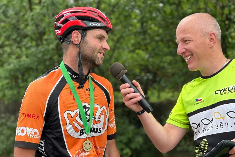 Jan Pechek obhájil titul cyklistického maratonce Vysočiny